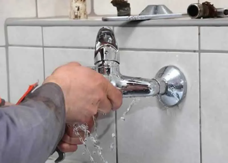 leaking joint on faucet