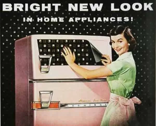 Retro kitchen appliances