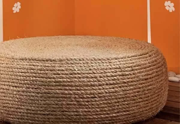 DIY tire chair