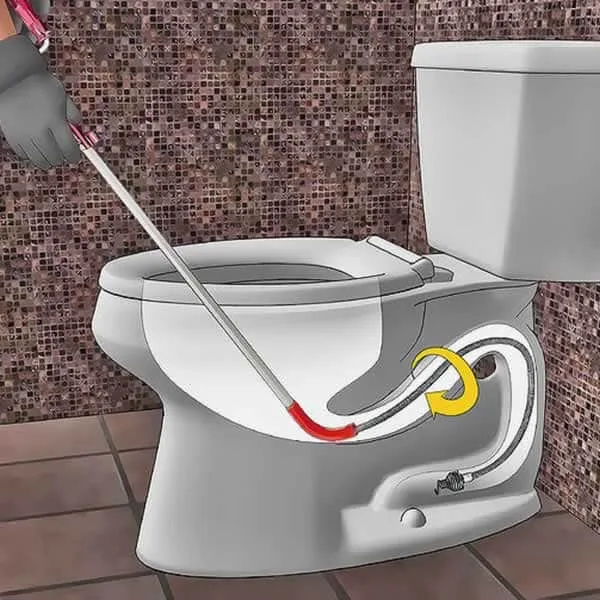 How to fix blocked toilet