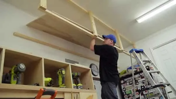 Garage storage space on a budget
