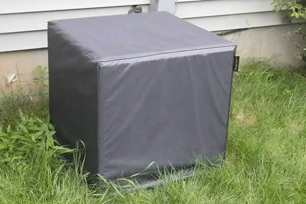 How to prepare your AC for winter - AC cover
