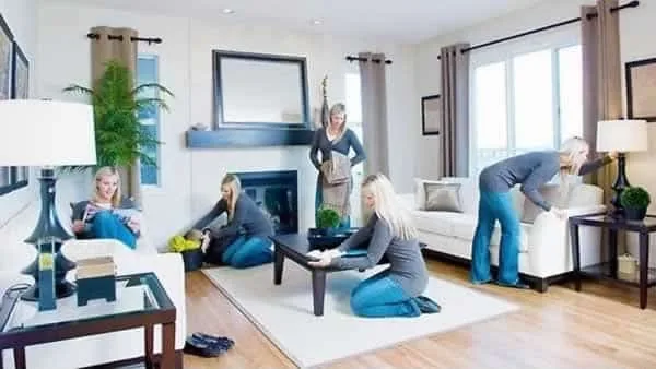 Fastest way to to clean the house