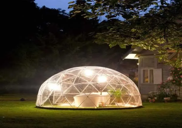Garden conservatory - lighting