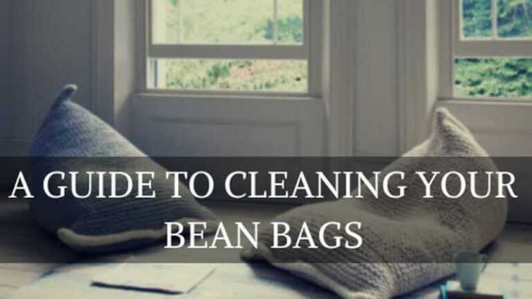 A Guide to Cleaning Bean Bags