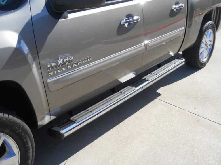 chrome running boards on Silverado