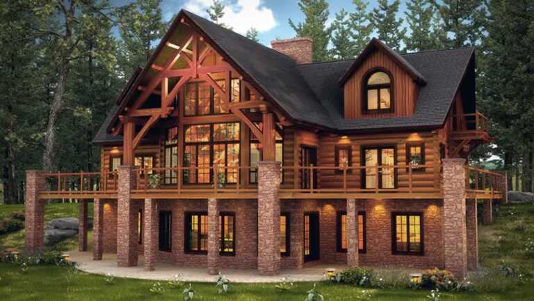 amazing dream home in the country