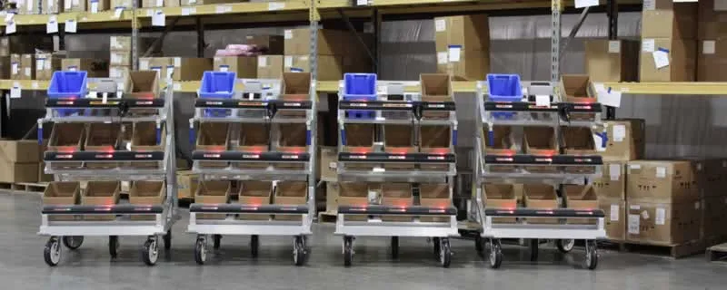 The top 3 Carts for filling e-commerce orders