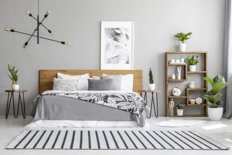 stylish bedroom decor on the budget