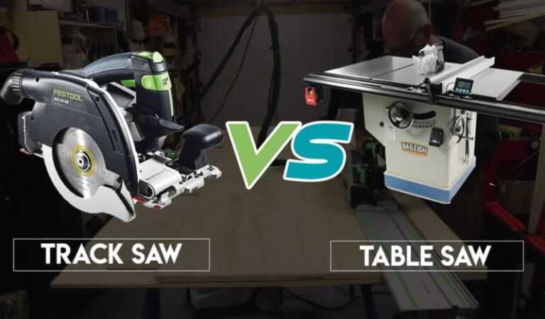 Track Saw vs. Table Saw
