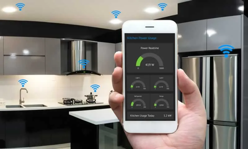 controlling home appliances with smartphone