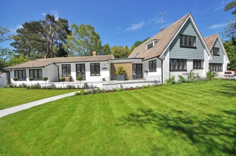combination of home siding types on rural home