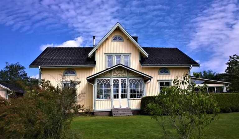 newly built custom home