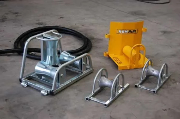 different types of cable rollers for wire pulling