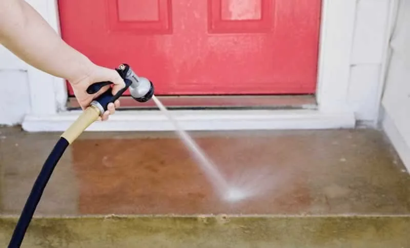 How can you make your concrete clean again - washing