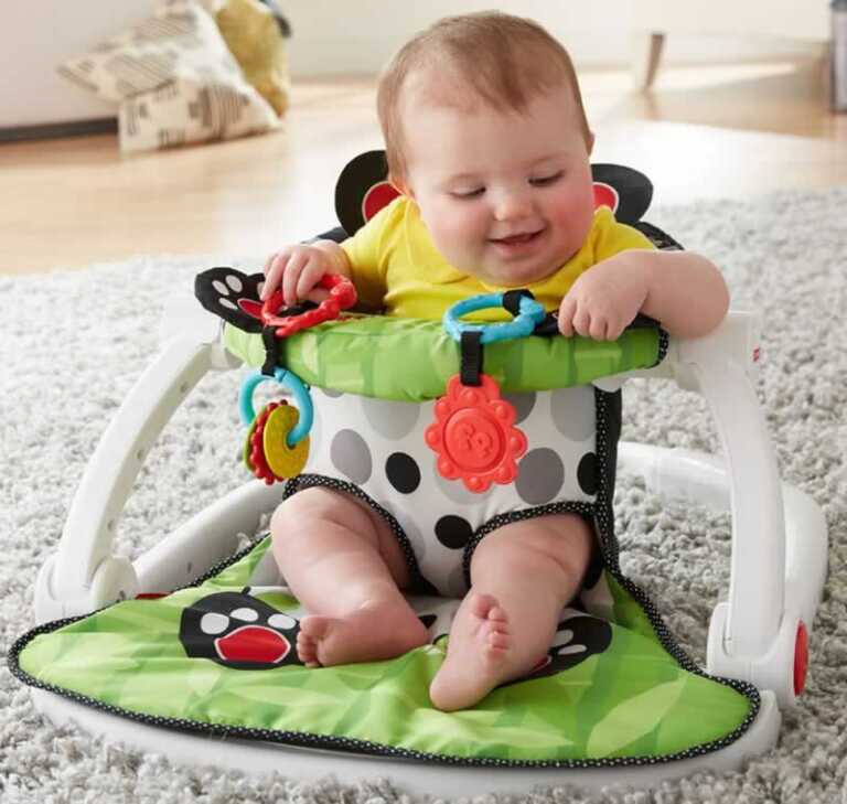 Is floor seat good for baby