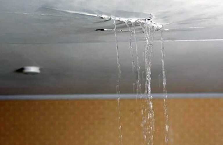 Fixing Water Damage on Ceiling