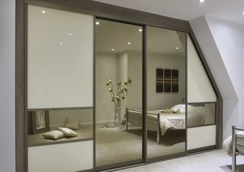 Installing sliding wardrobe doors - made to measure