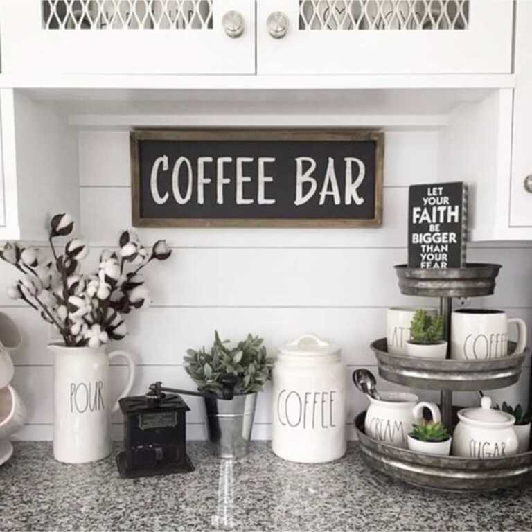 Smart Ideas for Organizing Your Kitchen Coffee Bar 