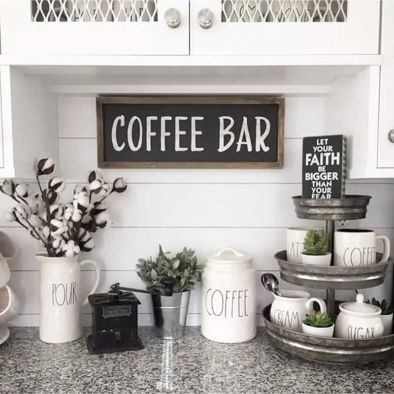 Smart Ideas for Organizing Your Kitchen Coffee Bar 