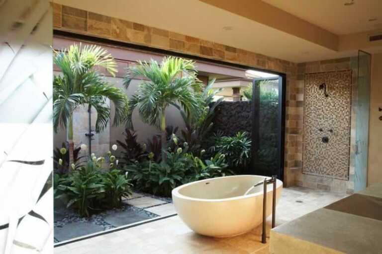Tropical Bathroom Design