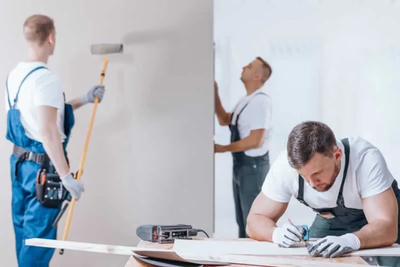 painting contractors painting home interior