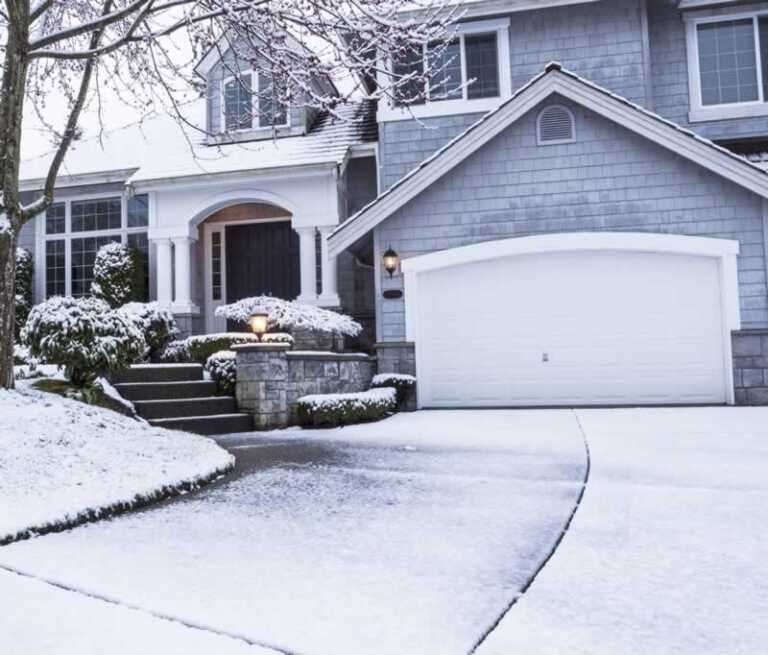 Taking Care of Your New Concrete Drive in the Winter