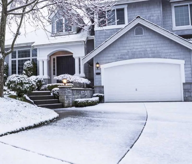 Taking Care of Your New Concrete Drive in the Winter