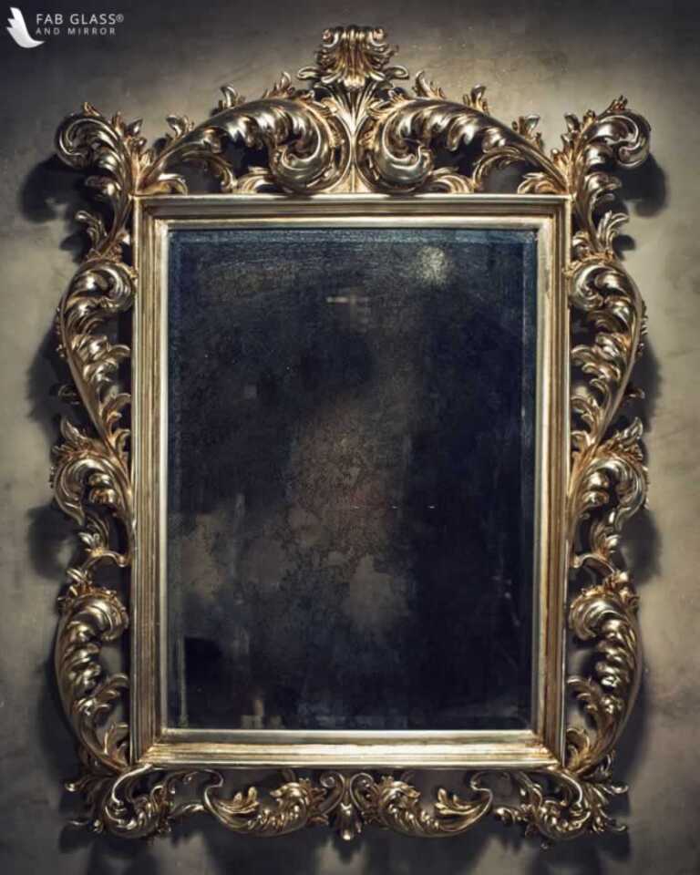 How to Remove Dark Spots from Antique Mirrors
