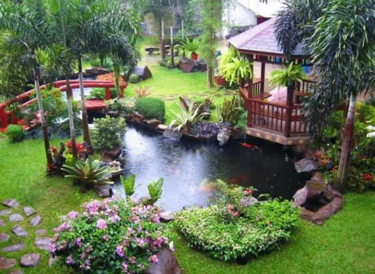 Must have equipment for the backyard pond