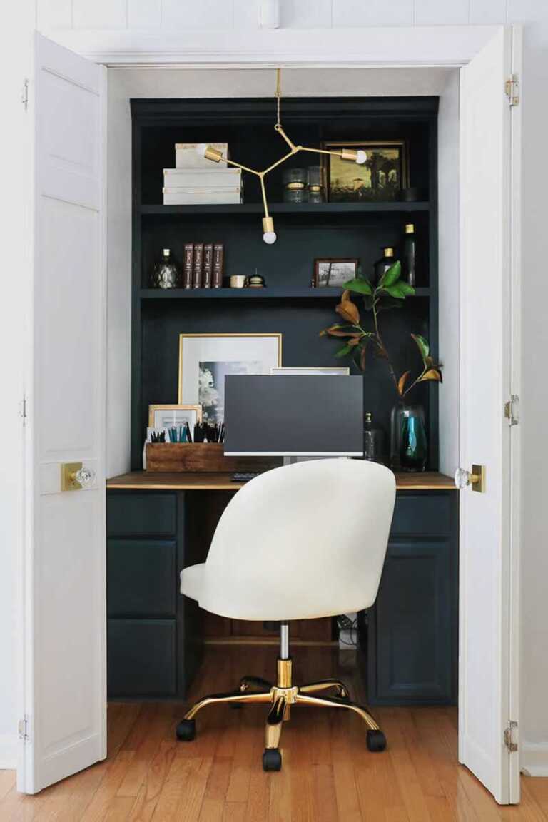 Tips for Turning Closet into Home Office
