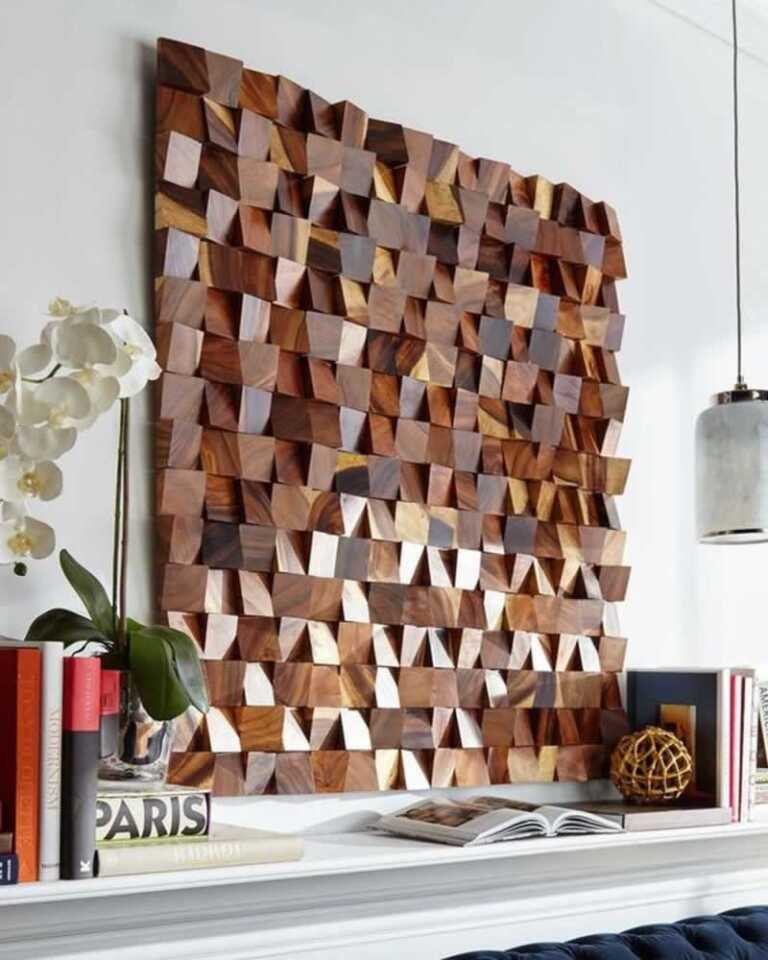 5 DIY Wooden Artwork For Home Design