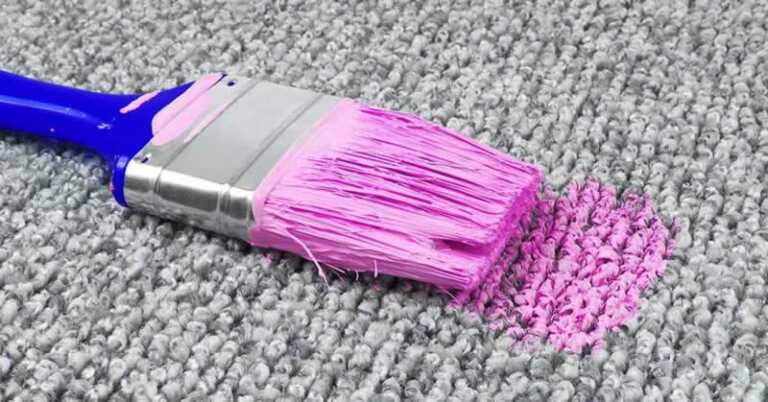 How to Remove Dry Latex Paint - brush