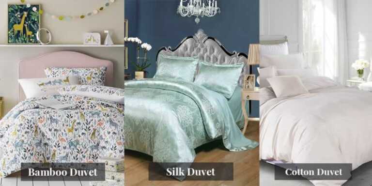 Benefits of Silk, Bamboo, and Cotton Duvet Sets