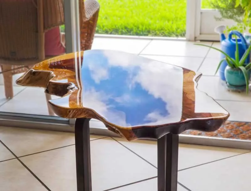 Making A DIY Epoxy Tabletop