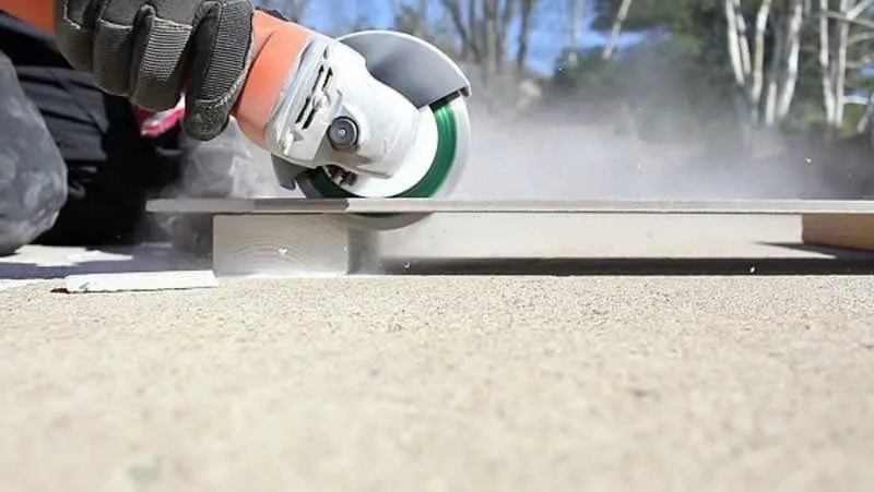How to cut tiles with the help of Angle Grinder