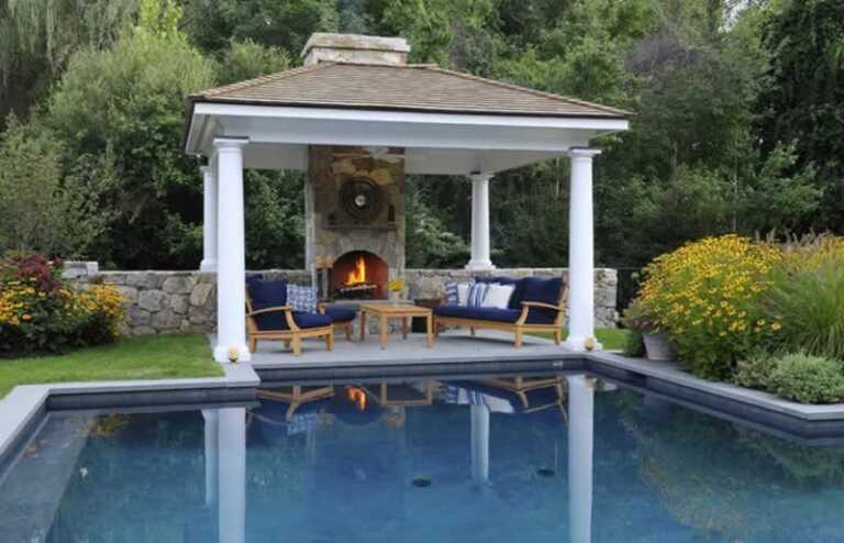 Pool Decks with Gazebos are Trending Right Now