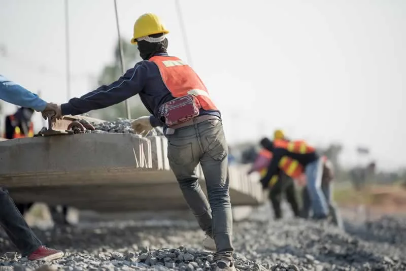 What are the three main causes of construction site accidents