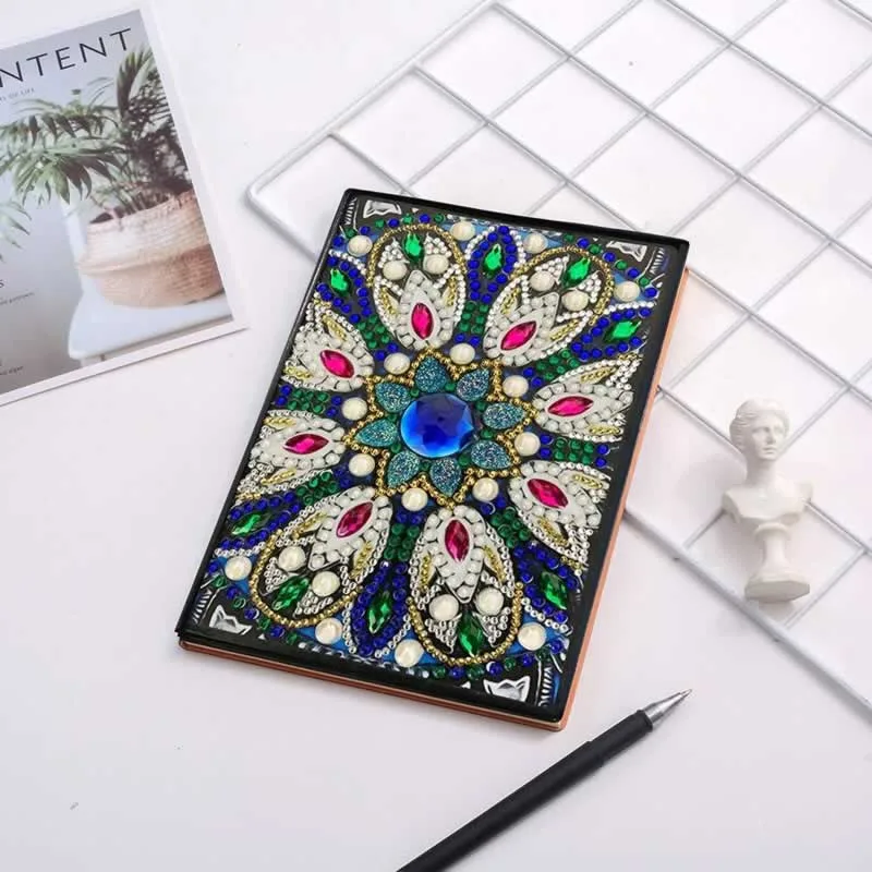 6 DIY Ideas for Diamond Painting Enthusiasts - notebook cover