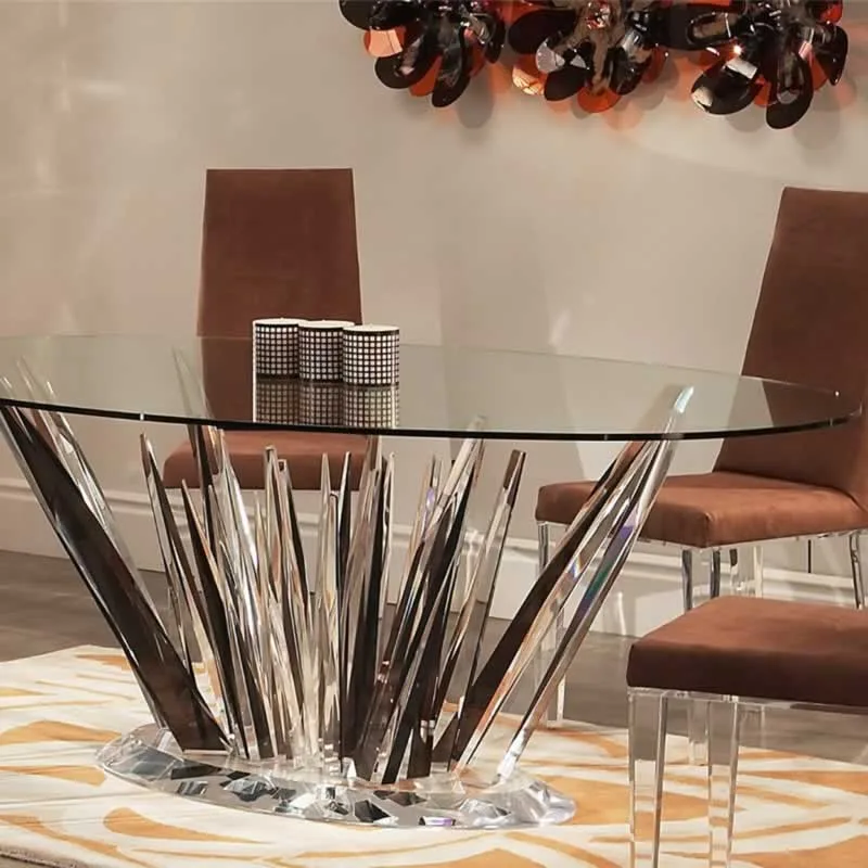 Recommended table base by tabletop size - amazing table