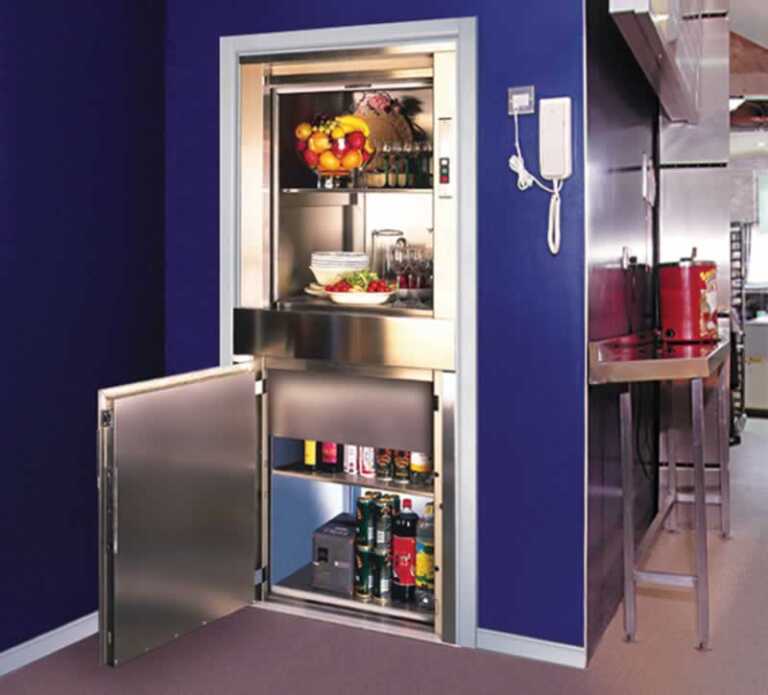 Dumbwaiter Lift in a Restaurant