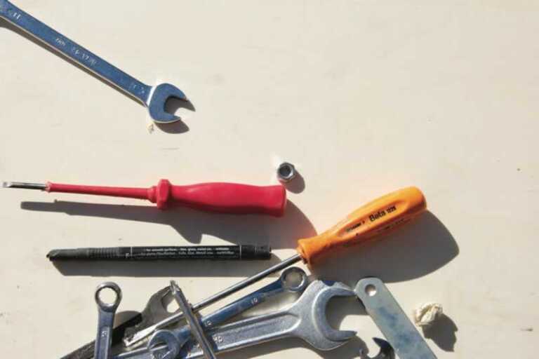 various hand tools