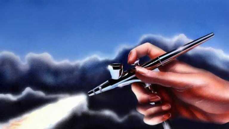 How to create Airbrush Art - airbrush gun