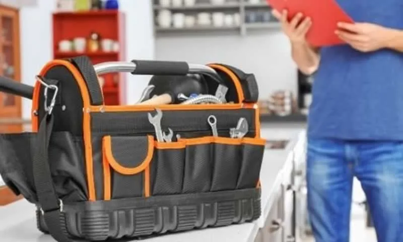 Plumbing Tool Bag Setup