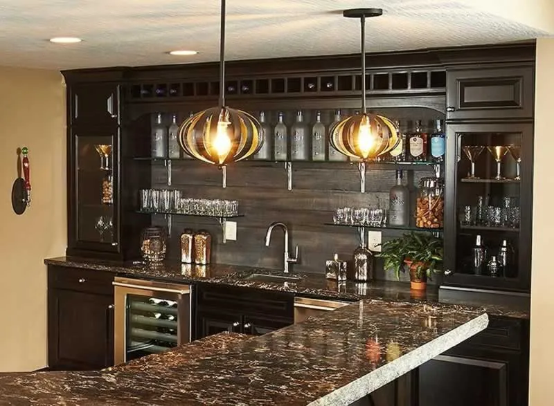 How to Mount a Countertop Over a Bar Back Cooler