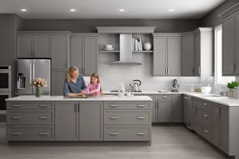 The Exciting Trend of Gray Kitchen Cabinets