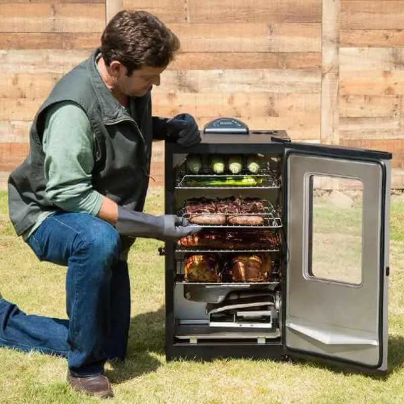 USING AN ELECTRIC SMOKER
