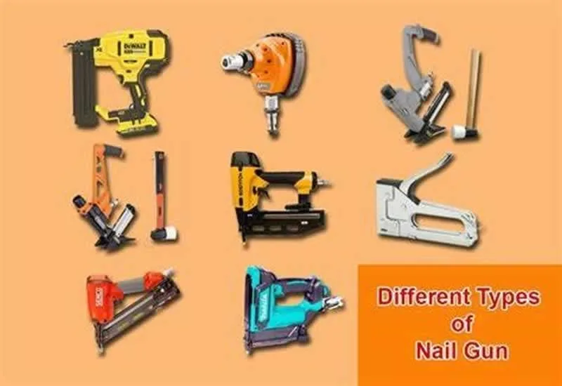 How to Choose the Right Nail Gun for Your Project - types