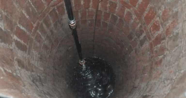 well with well pump