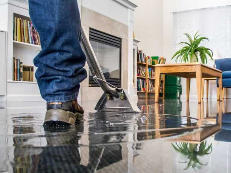 Steps in water restoration services